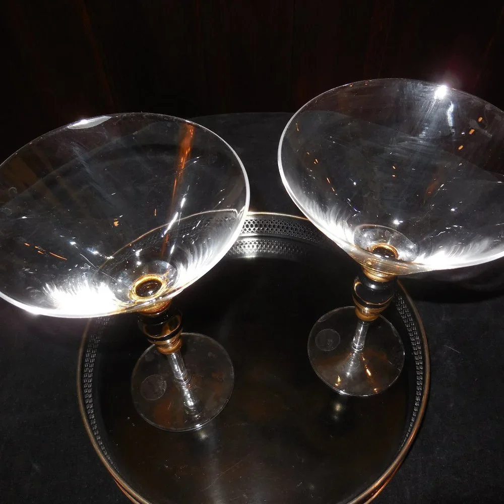 Martini Glasses Large Set of 2